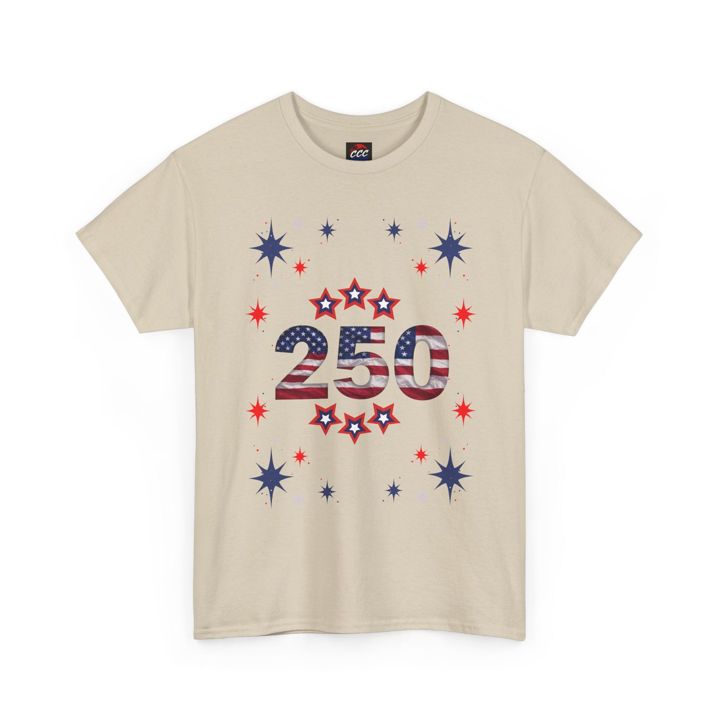 250th Stars Patriotic Tee