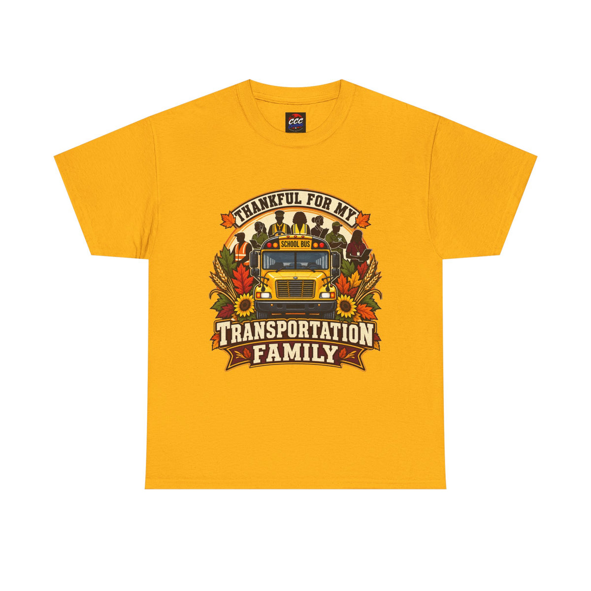 Thankful for My Transportation Family T-Shirt