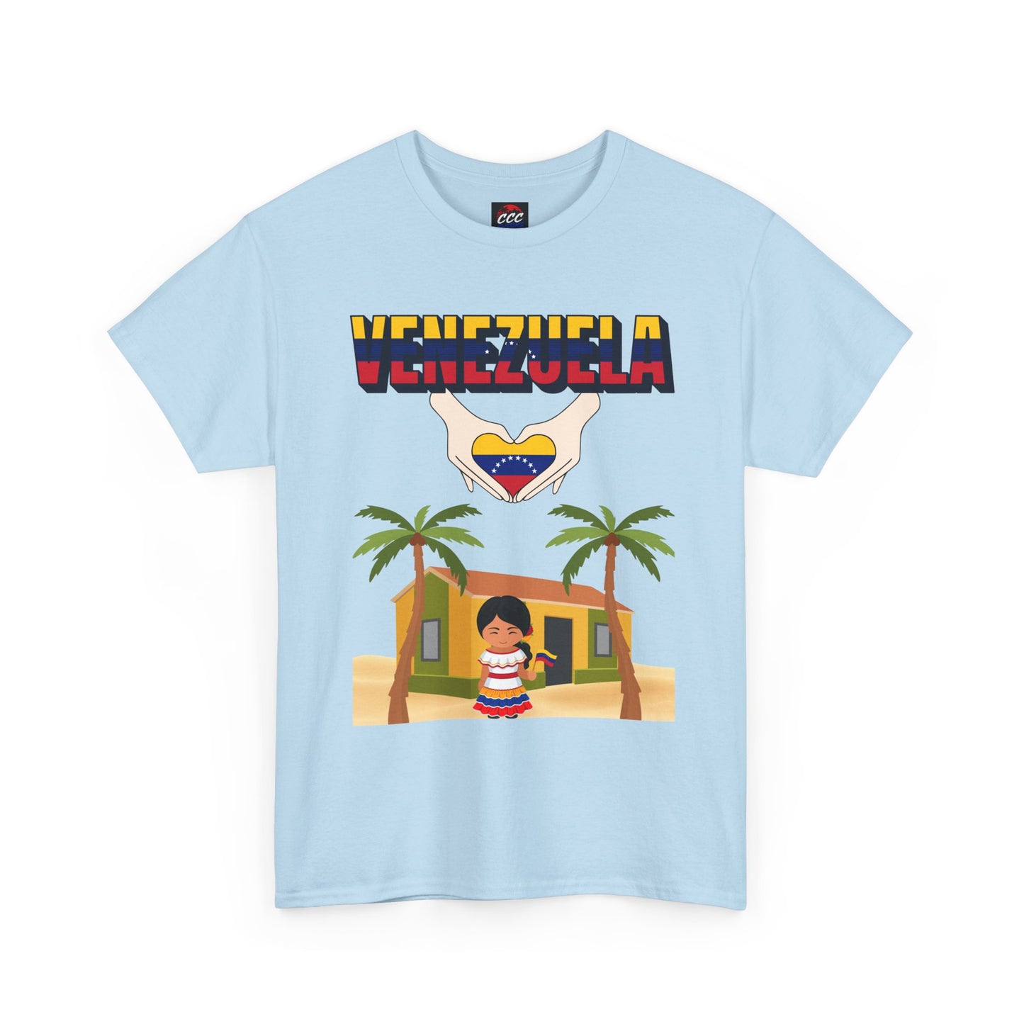 Venezuela Heart Graphic T-Shirt