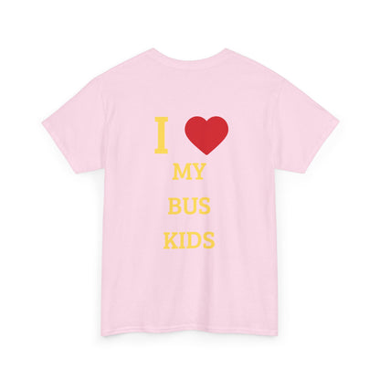 "I Transport Sweet Little Hearts" School Bus Driver Shirt