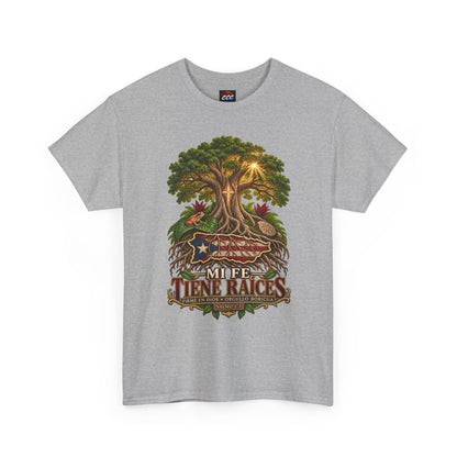'Mi Fée Tiene Raíces' Tree of Life Vintage Flag Tee