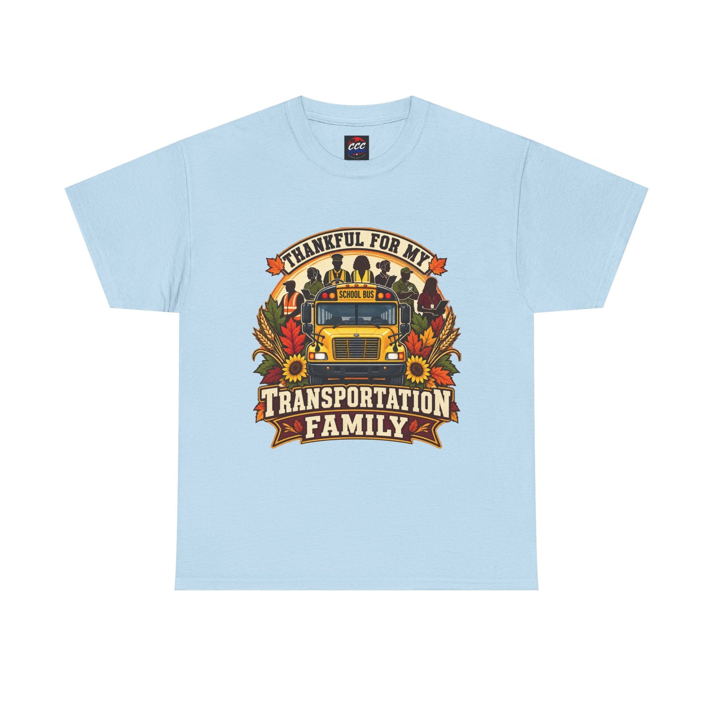 Thankful for My Transportation Family T-Shirt