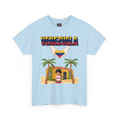 Venezuela Heart Graphic T-Shirt