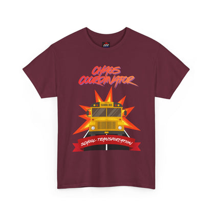 Chaos Coordinator School Bus T‑Shirt