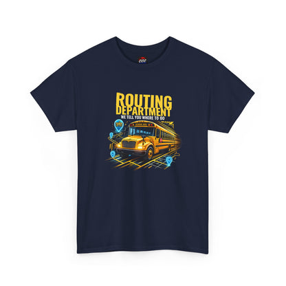 Routing Department School Bus T-Shirt