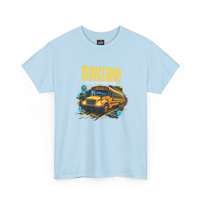 Routing Department School Bus T-Shirt