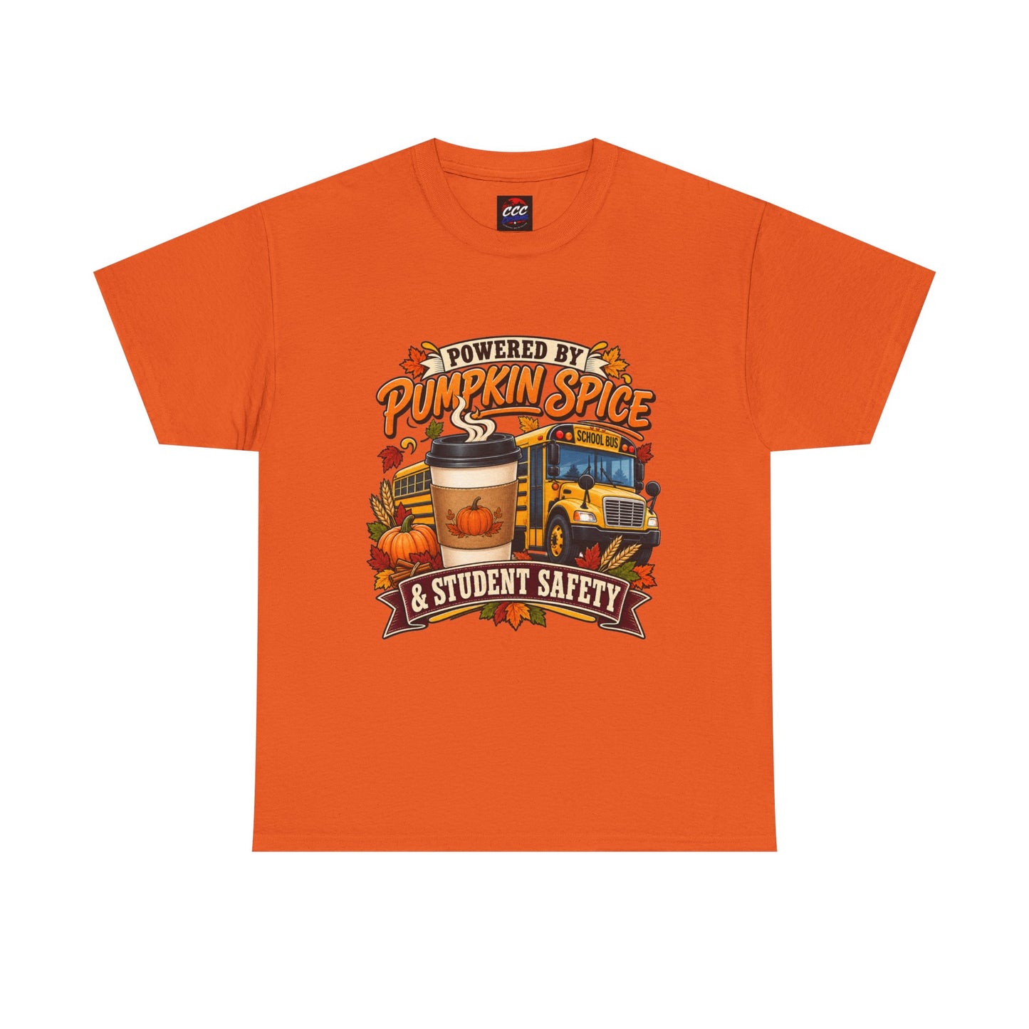 Pumpkin Spice & Student Safety T-Shirt