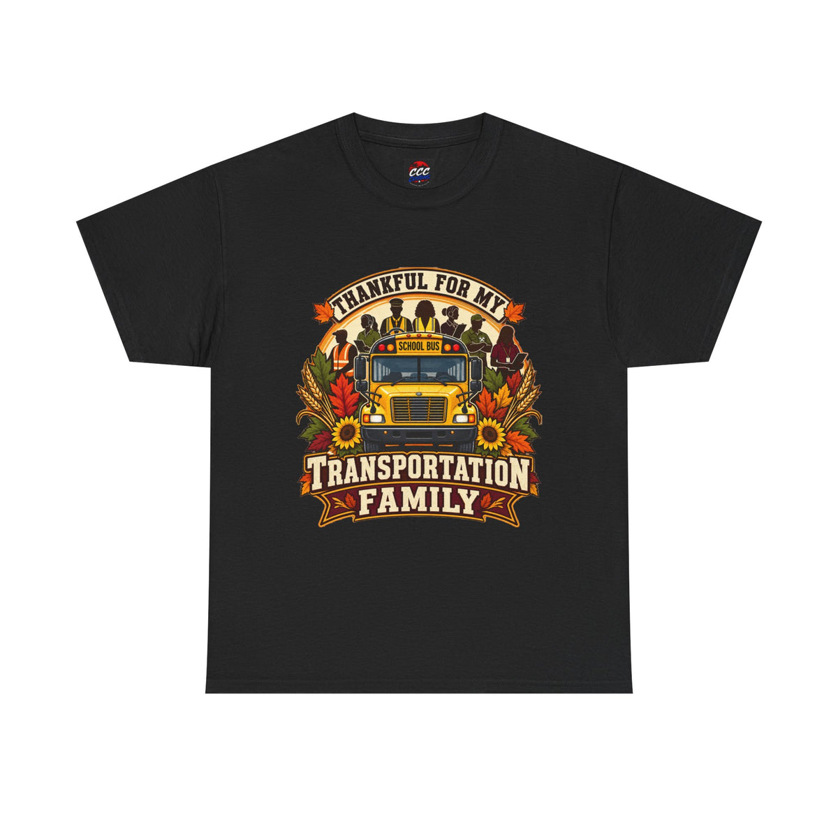 Thankful for My Transportation Family T-Shirt