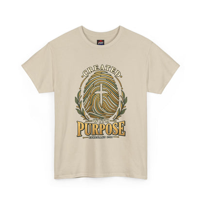 Created With Purpose Christian Tee
