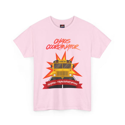 Chaos Coordinator School Bus T‑Shirt