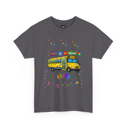 Autism Awareness School Bus T-Shirt