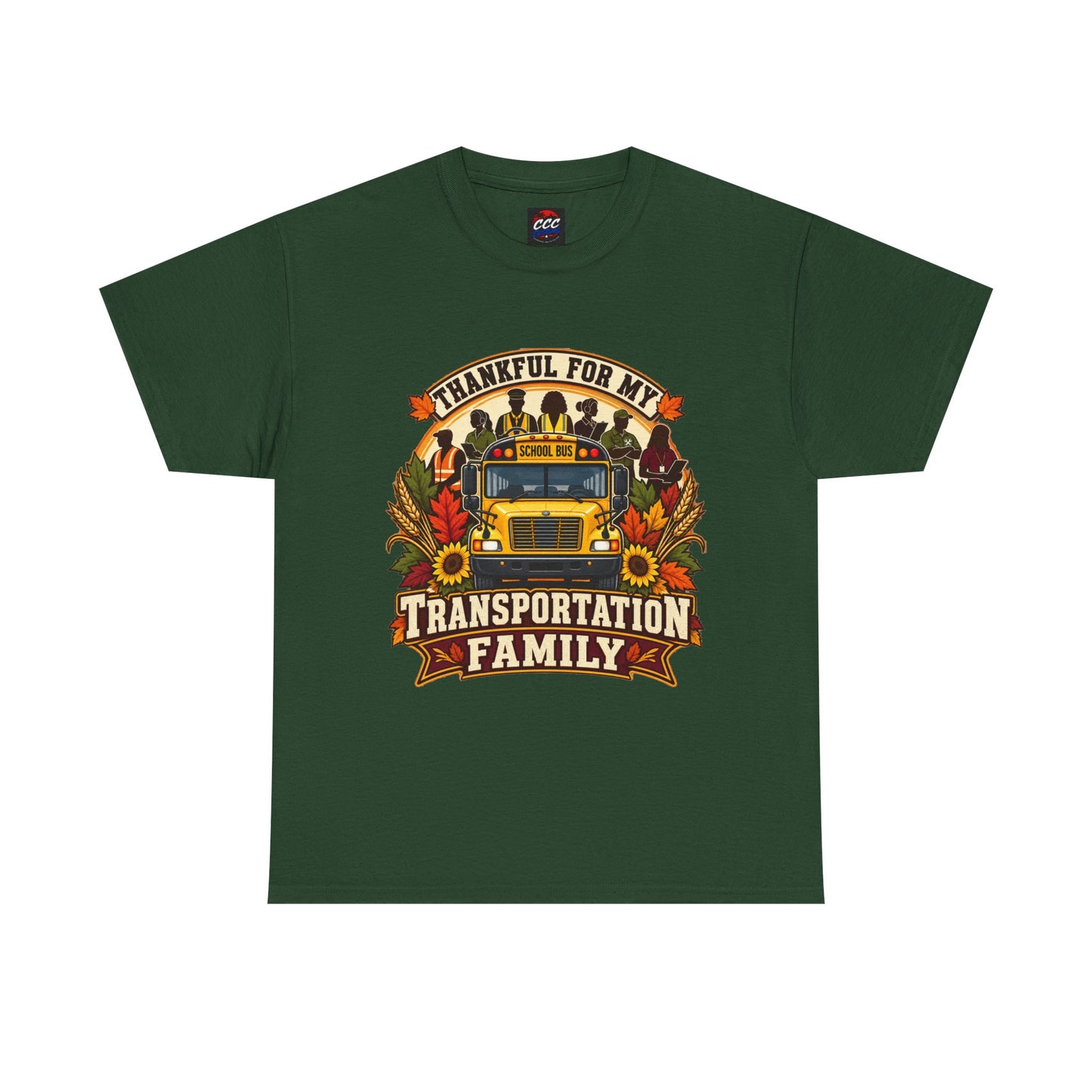 Thankful for My Transportation Family T-Shirt