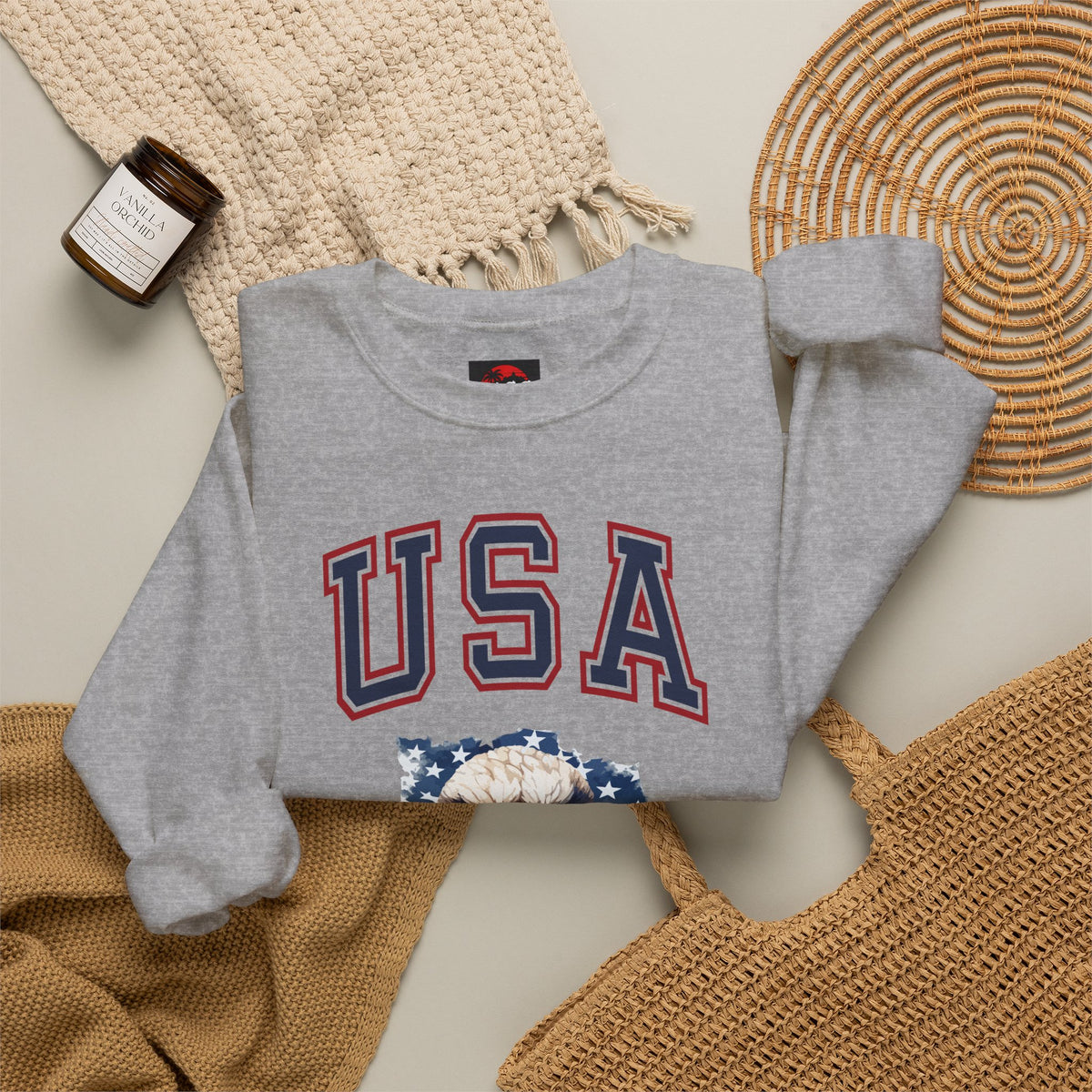 USA Eagle Crewneck Sweatshirt