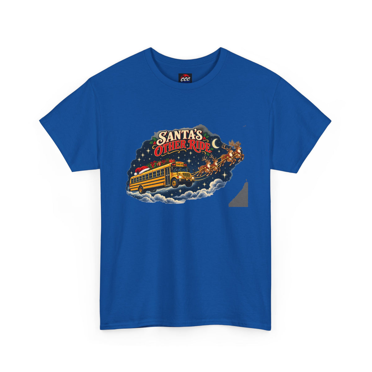 Santa’s Other Ride Christmas School Bus Tee