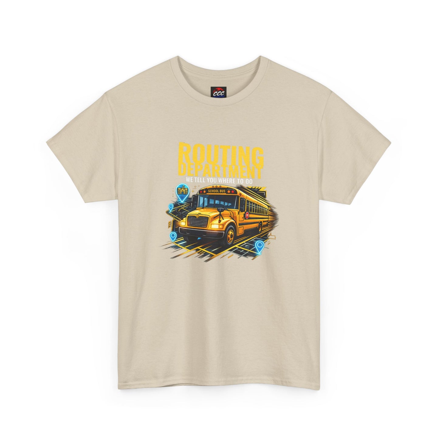 Routing Department School Bus T-Shirt