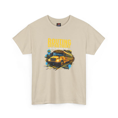 Routing Department School Bus T-Shirt