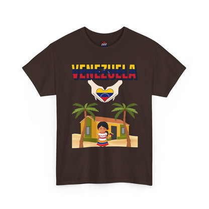 Venezuela Heart Graphic T-Shirt