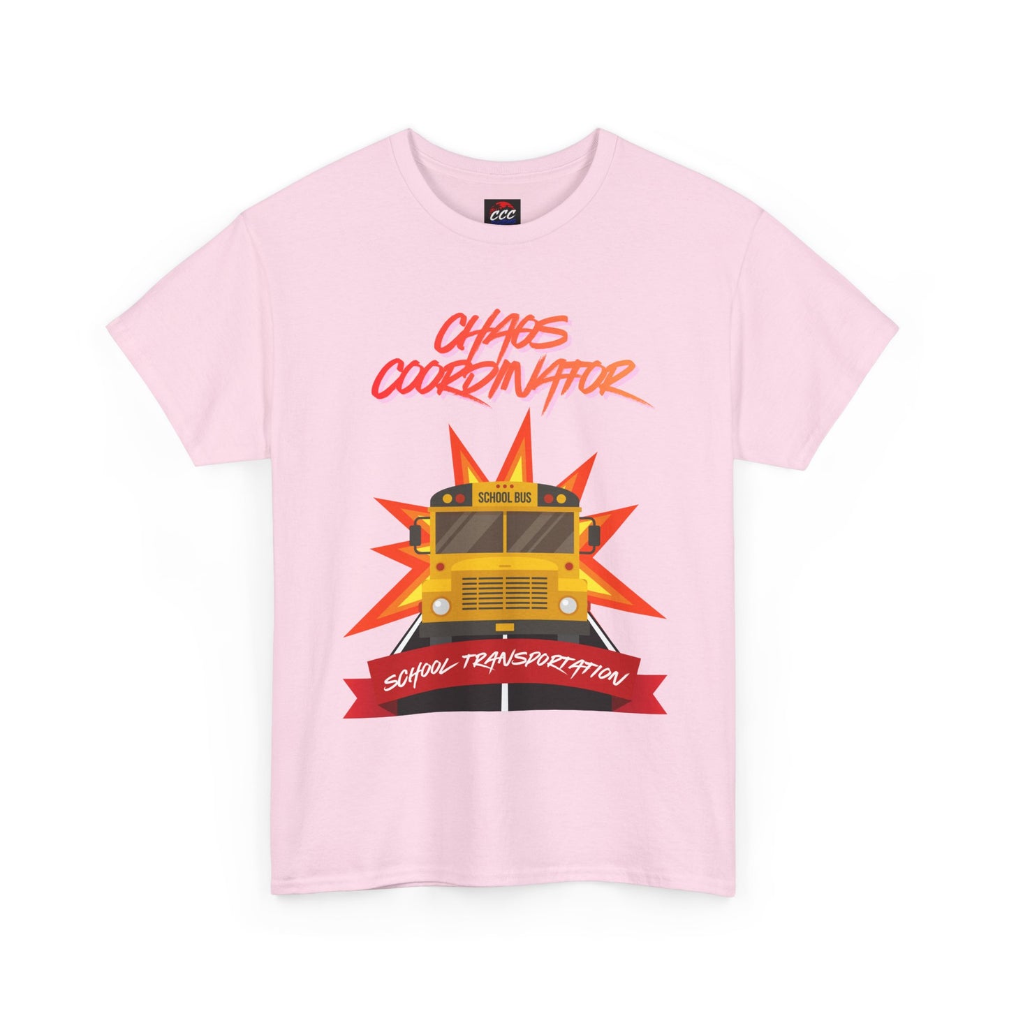 Chaos Coordinator School Bus T-Shirt