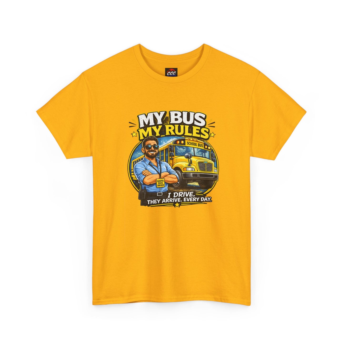Bus Driver “My Bus My Rules” T-Shirt