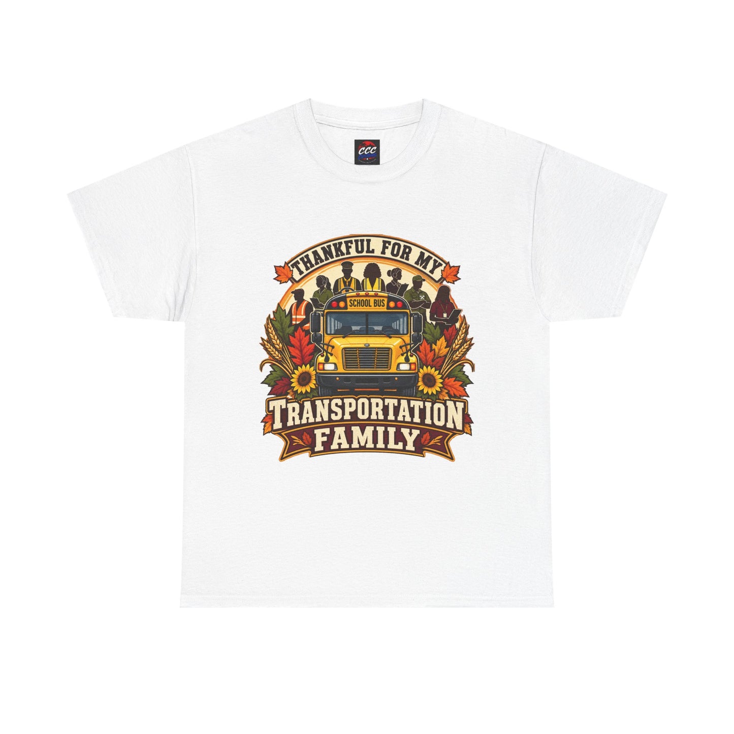 Thankful for My Transportation Family T-Shirt