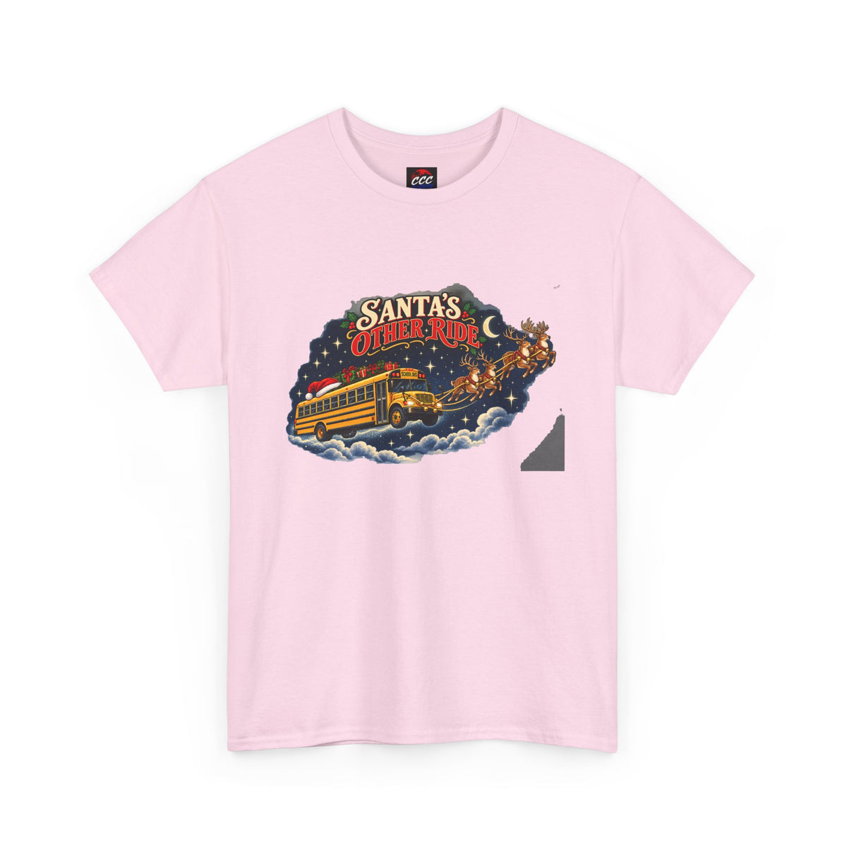 Santa’s Other Ride Christmas School Bus Tee