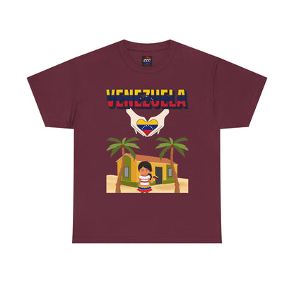 Venezuela Heart Graphic T-Shirt