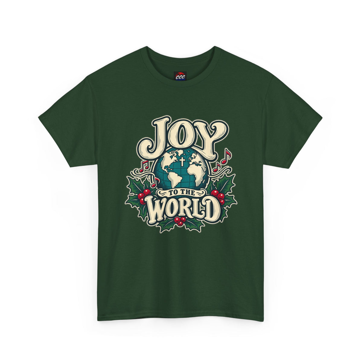 Joy to the World Christmas Graphic Tee