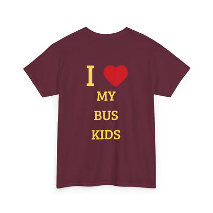 "I Transport Sweet Little Hearts" School Bus Driver Shirt