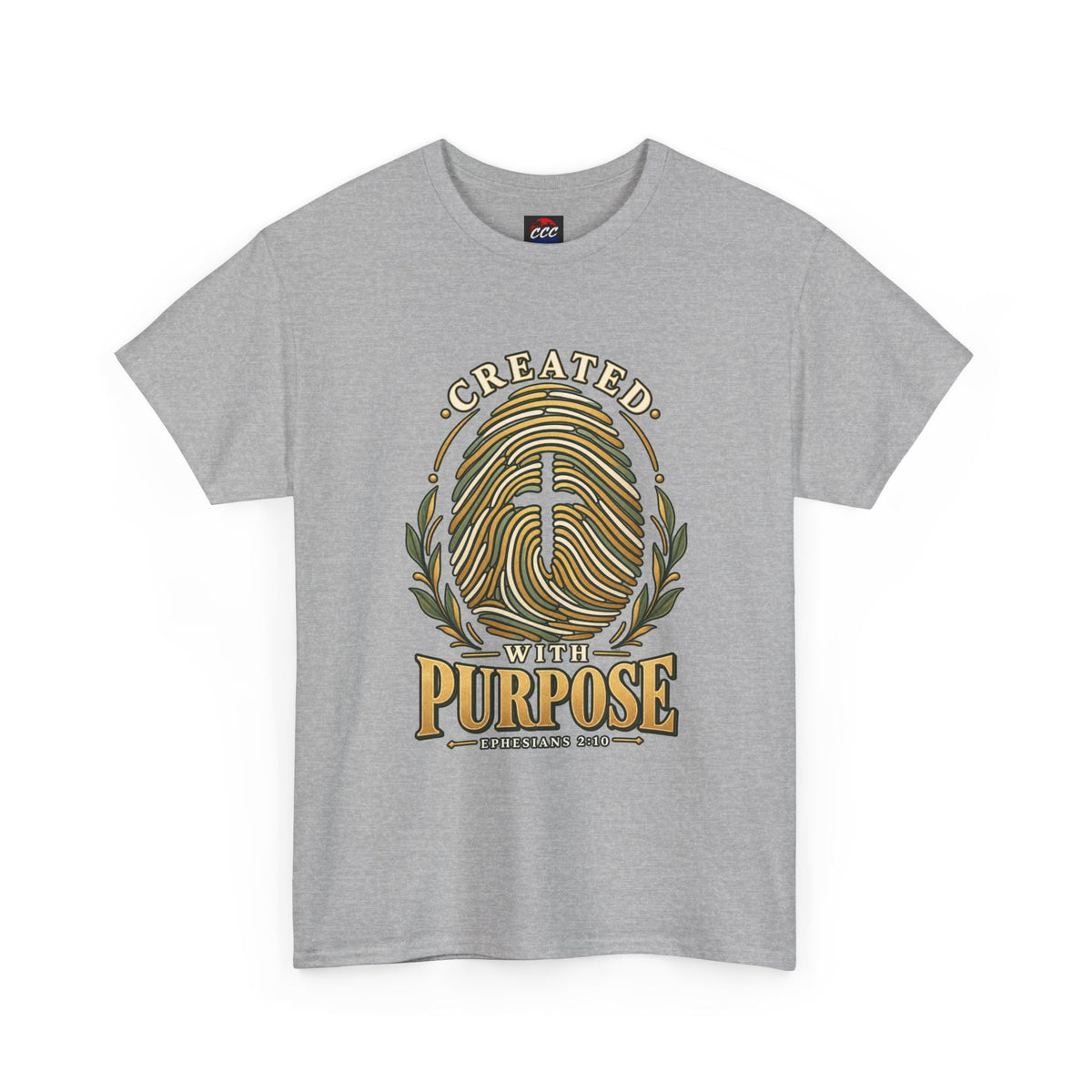 Created With Purpose Christian Tee
