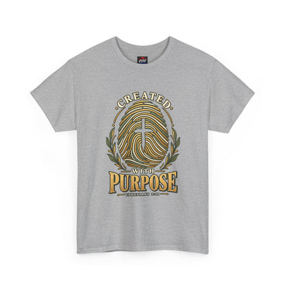 Created With Purpose Christian Tee