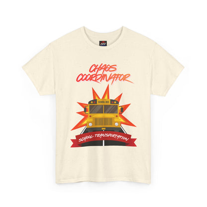 Chaos Coordinator School Bus T‑Shirt