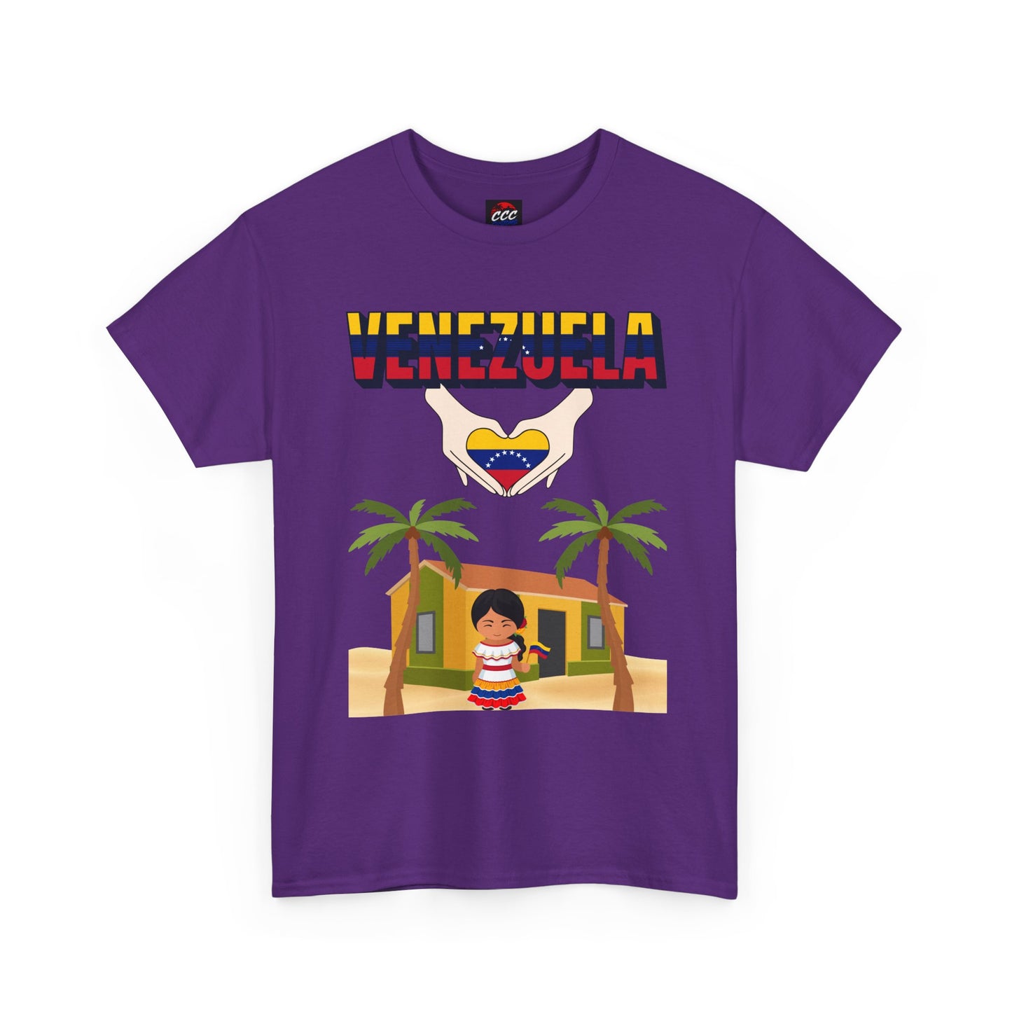 Venezuela Heart Graphic T-Shirt