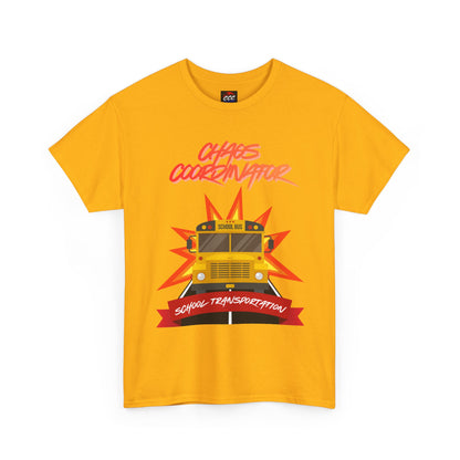 Chaos Coordinator School Bus T‑Shirt