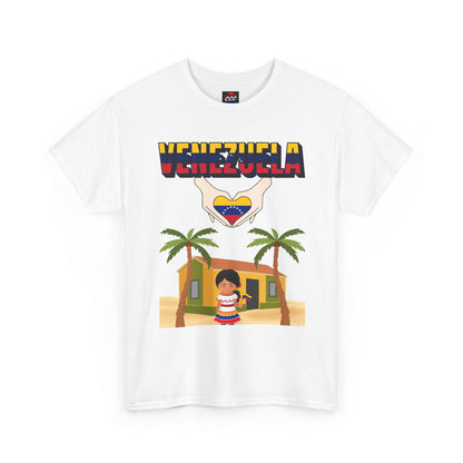 Venezuela Heart Graphic T-Shirt