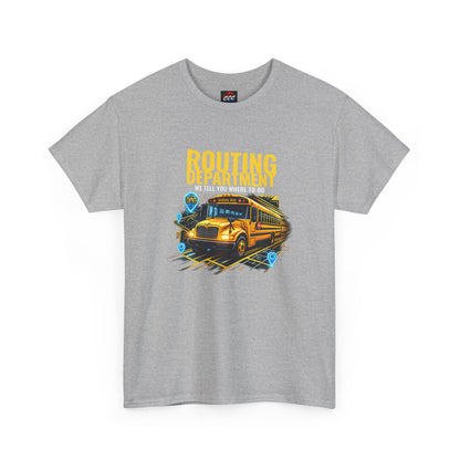 Routing Department School Bus T-Shirt