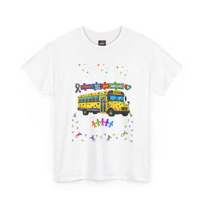 Autism Awareness School Bus T-Shirt