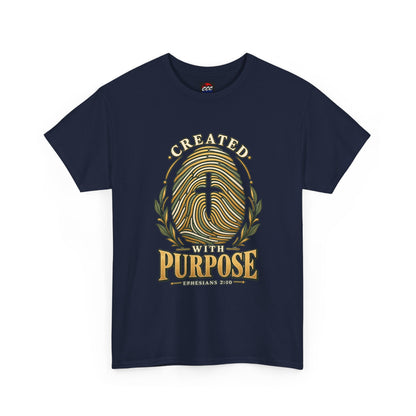 Created With Purpose Christian Tee