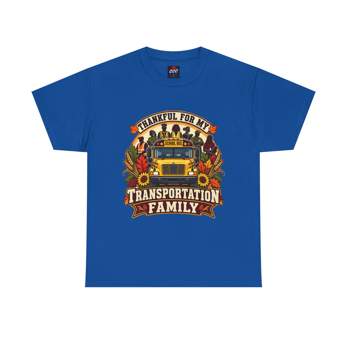 Thankful for My Transportation Family T-Shirt