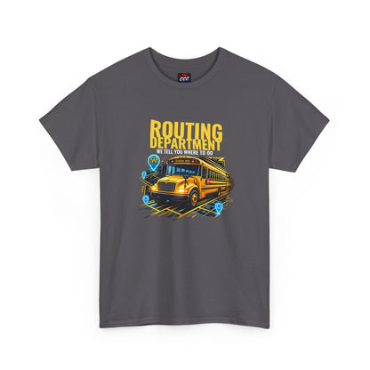 Routing Department School Bus T-Shirt