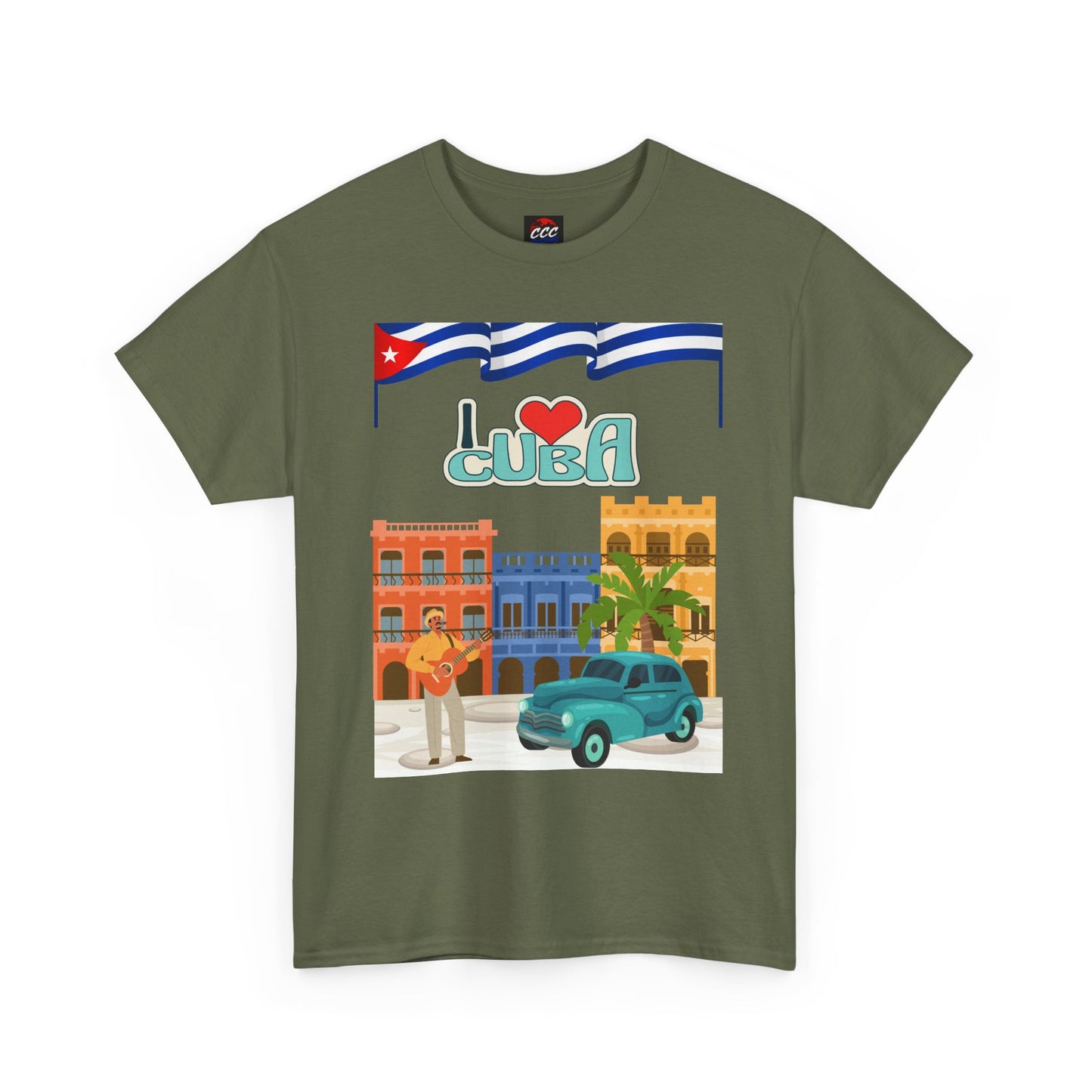 Cuba Retro Travel T-Shirt
