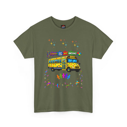 Autism Awareness School Bus T-Shirt