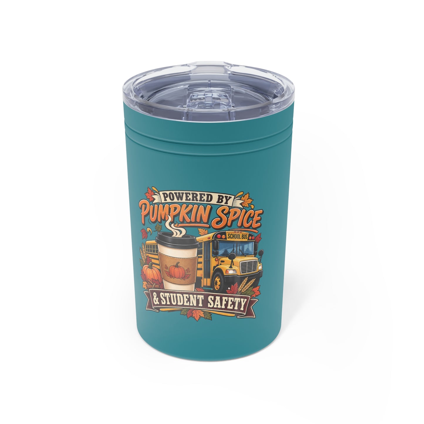 Pumpkin Spice & Student Safety 11oz Insulated Travel Cup