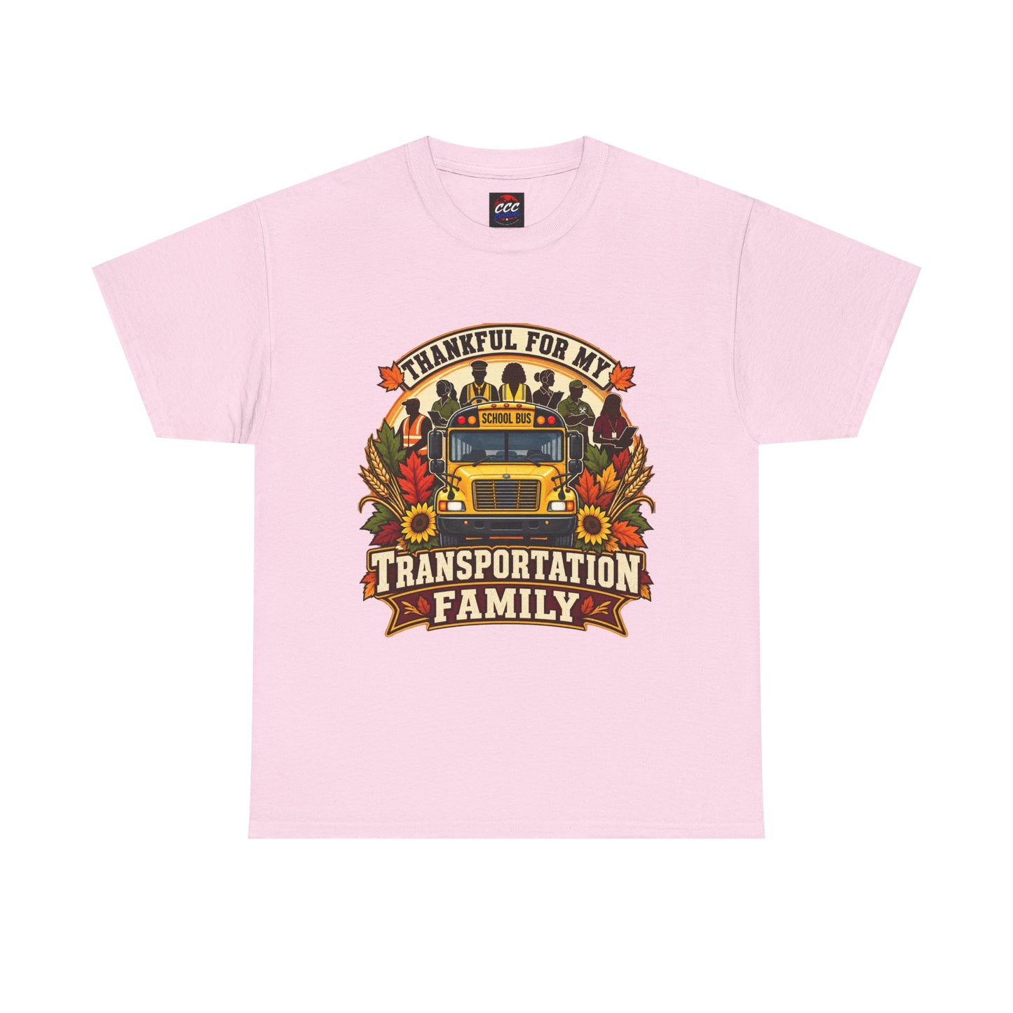 Thankful for My Transportation Family T-Shirt
