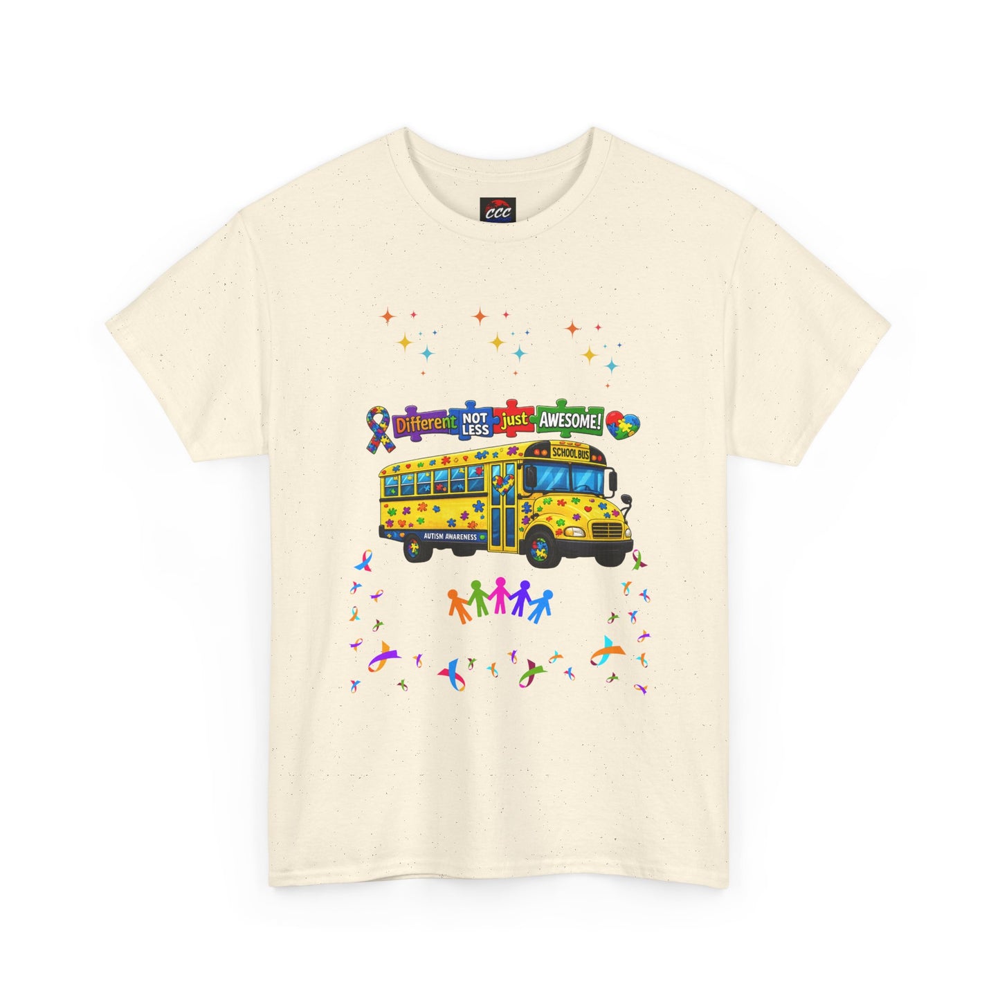 Autism Awareness School Bus T-Shirt
