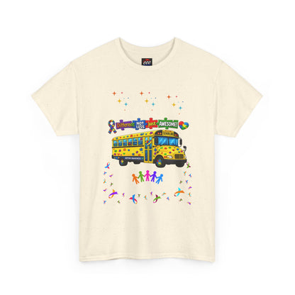 Autism Awareness School Bus T-Shirt