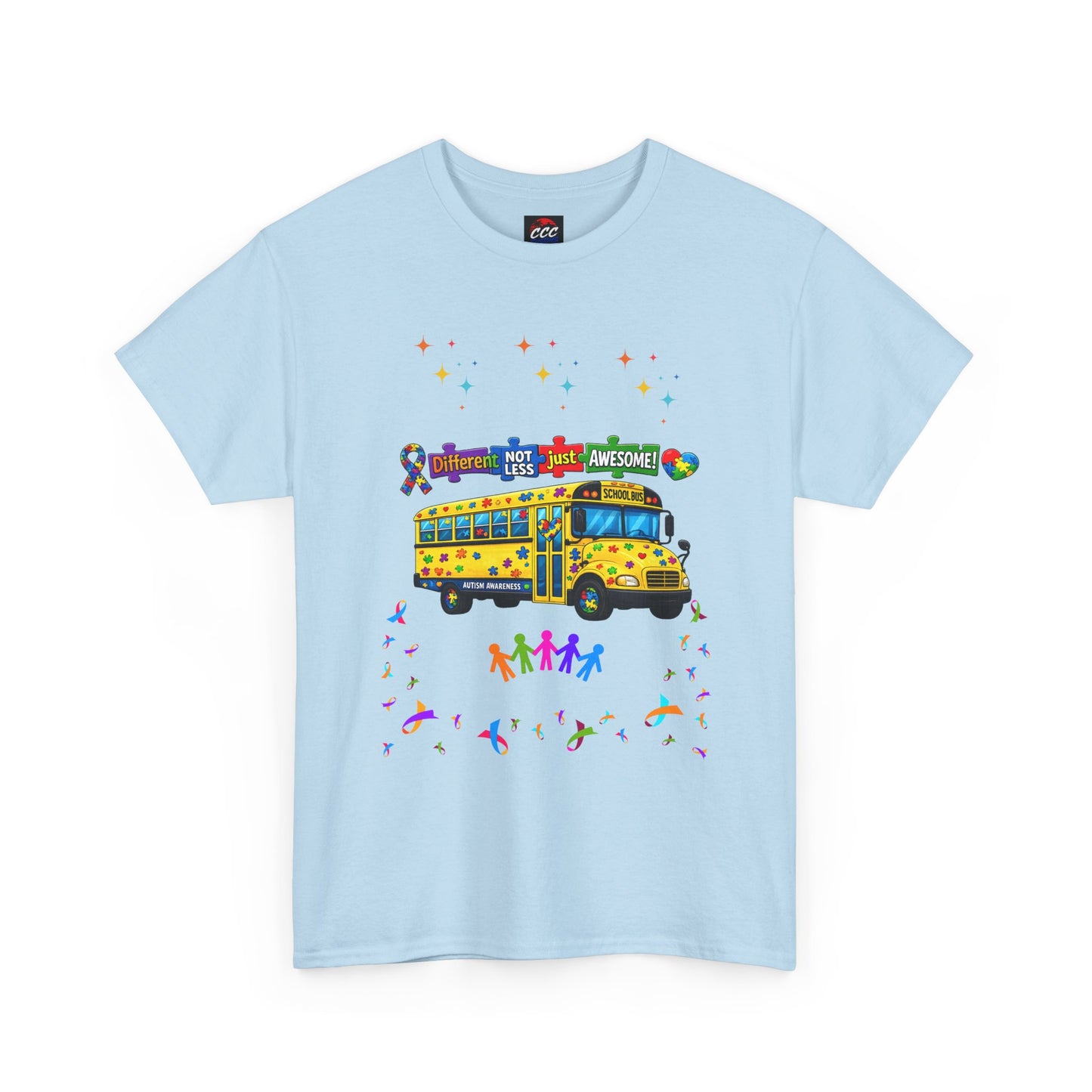 Autism Awareness School Bus T-Shirt