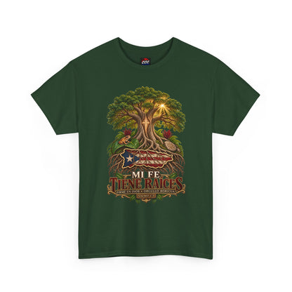 'Mi Fée Tiene Raíces' Tree of Life Vintage Flag Tee