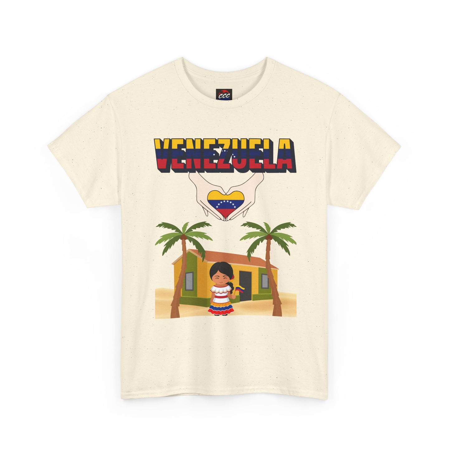 Venezuela Heart Graphic T-Shirt