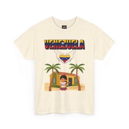 Venezuela Heart Graphic T-Shirt