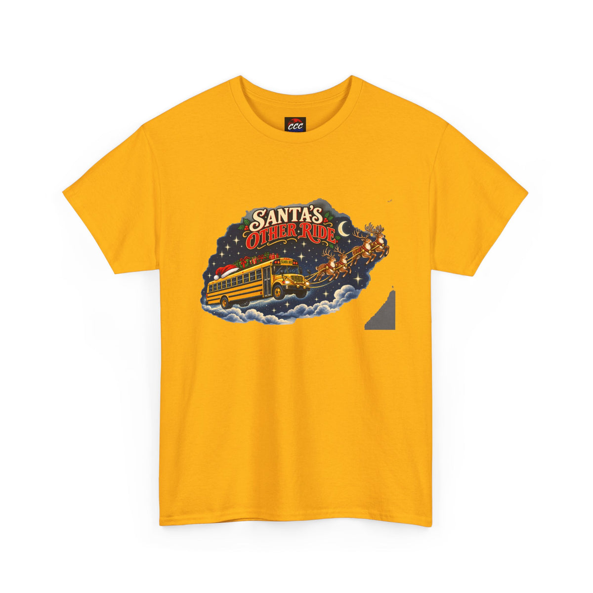 Santa’s Other Ride Christmas School Bus Tee